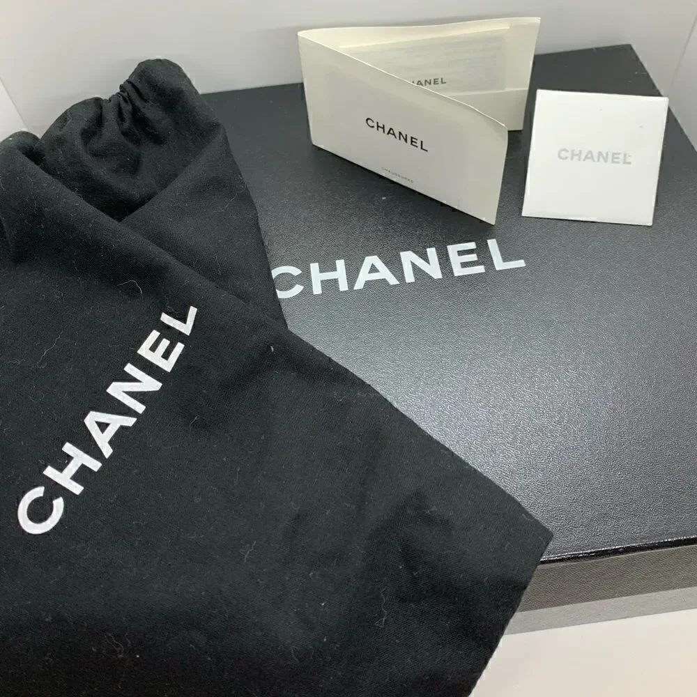 CHANEL Lambskin Short Boots 15A Size: 38